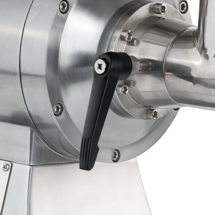 М'ясорубка з нержавіючої сталі електрична срібло 650 Вт - 150 кг/год М'ясорубка м'ясорубка з ковбасним наповнювачем м'ясорубка м'я