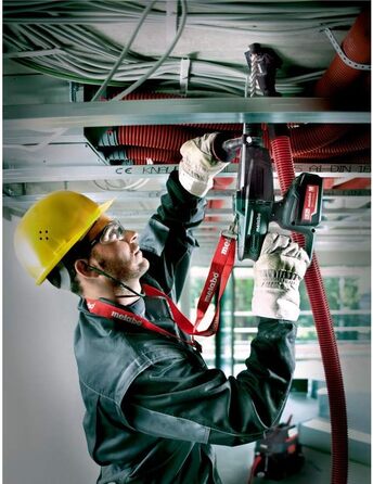 Акумуляторний відбійний молоток Metabo KHA 18 LTX (600210650) 18 В 2 шт. Li-Ion зарядний пристрій ASC 55 metaBOX 165 L, тип акумул