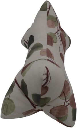 Мануфактура Martinshof Осіння кістка для читання, подушка для шиї, кістка для шиї, валик для шиї, подушка для читання, кістка для читання, підставка для книги, розслаблююча подушка, подушка, підтримка шиї, ергономічна, бавовна, трави, листя