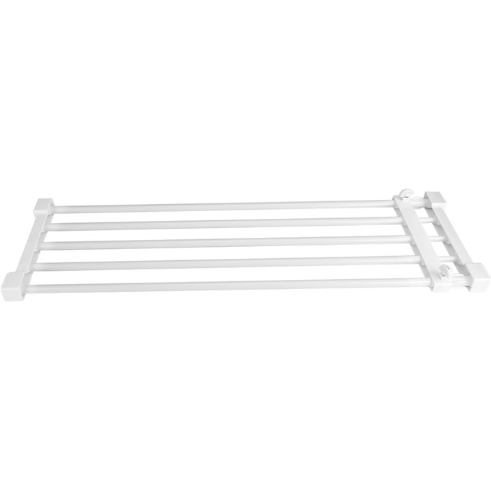 Телескопічна полиця-роздільник для гардеробу, легко встановлюється, полиця без цвяхів для організації шаф