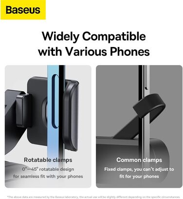 Автомобільне кріплення Baseus Stable Gravity, Lite Black