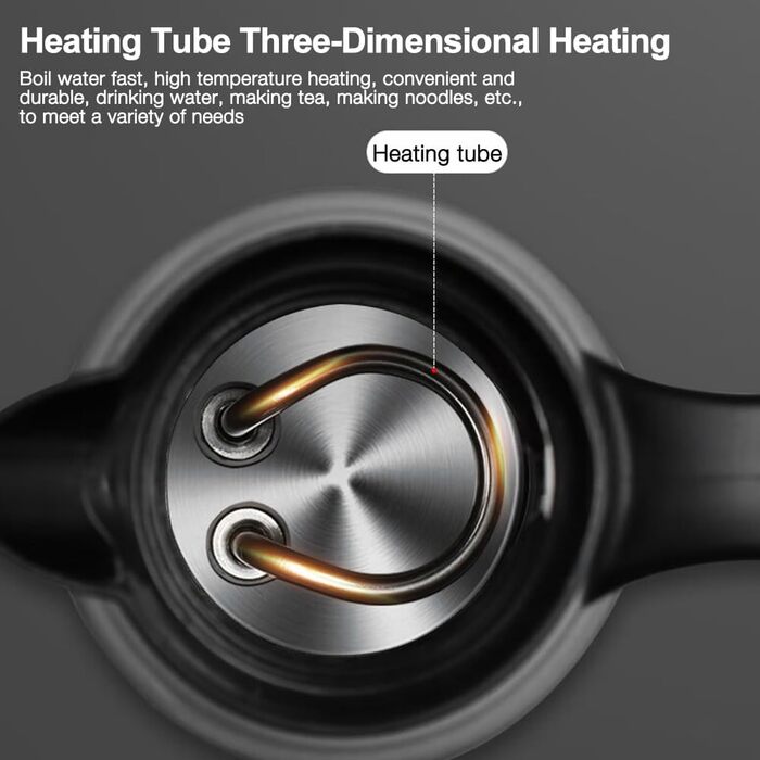 Автомобільний чайник з нержавіючої сталі 12 В, 750 мл Дорожній чайник Чайник для кемпінгу Прикурювач, портативний дорожній чайник