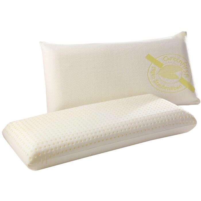 Подушка для шиї Medisan Greenfirst Visco, біла, (1 упаковка)