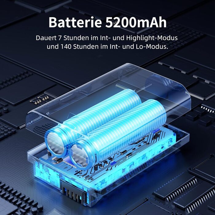 Лампа для кемпінгу 5200mAh Електричні ліхтарі для кемпінгу Круглі бездротові USB-акумуляторні світлодіодні зовнішні ліхтарі, камуфляж
