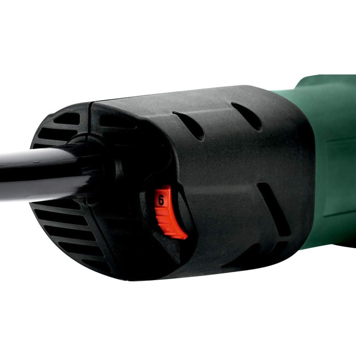 Кутова шліфувальна машина Metabo WEV 850-125 (603611000) Картонна коробка з регулюванням швидкості, 850 Вт, Ø диска 125 мм, холост