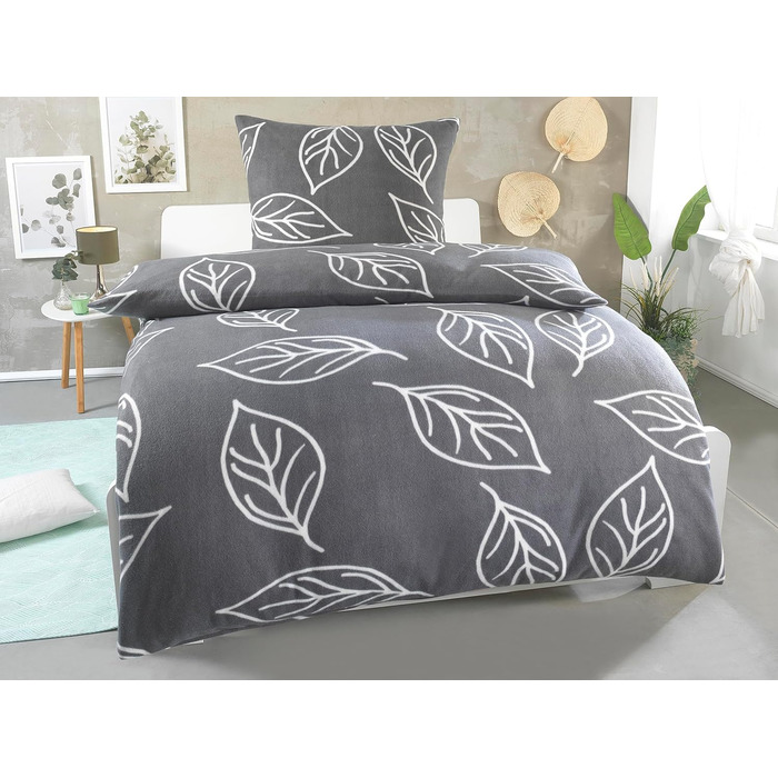 Тепла зимова постільна білизна з мікрофібри флісу 135x200 155x220 200x200, Розмір 135 x 200 см, Дизайн - Мотив Дизайн 2 135 x 200 см Дизайн 2