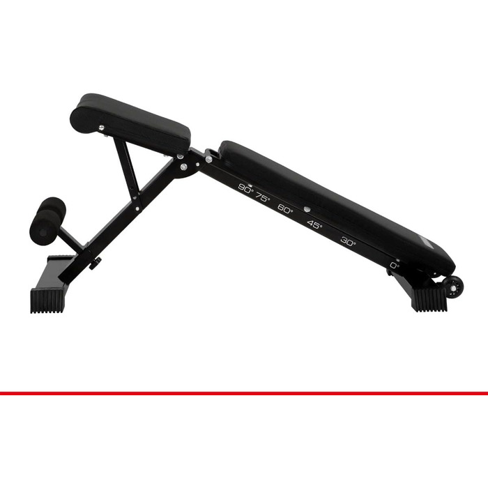 Силова лава HAMMER Force 2.0, похилий тренажер, регулювання кута нахилу, попередньо зібраний на 99, вантажопідйомність 200 кг, транспортні колеса, 123 x 52 x 120