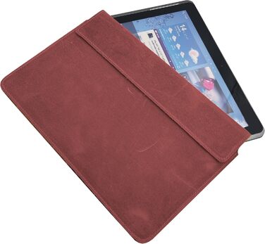 Шкіряний чохол для ноутбука MOELECTRONIX REAL підходить для Dell Latitude 5320 захисний шкіряний чохол Slim Tab з магнітним застіб