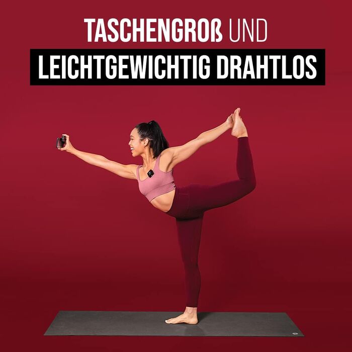 �DE Wireless GO II Ультракомпактна бездротова двоканальна мікрофонна система з вбудованими мікрофонами, вбудованим записом і радіу