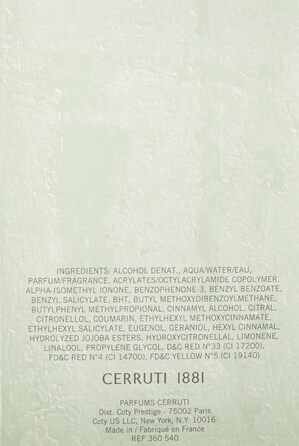 Туалетна вода Cerruti 1881 Homme (100 мл)