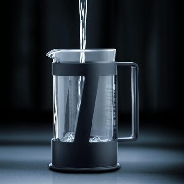 Кавоварка Bodum CREMA (система френч-преса, постійний фільтр з нержавіючої сталі, захисна кришка, 1,0 літра) чорний