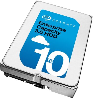 Внутрішній жорсткий диск Seagate Enterprise Capacity v6 10 ТБ ST10000NM0046 SATA 3,5-дюймовий HDD 256 МБ кеш-пам'яті