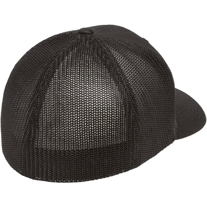 Кепка Flexfit унісекс для далекобійників з фіксованою передньою частиною та внутрішньою еластичною стрічкою, без застібки, дихаюча