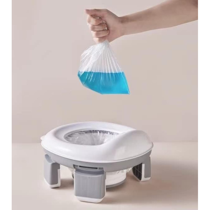 Складний дитячий горщик PandaEar для подорожей Дорожній горщик для дитячого унітазу, сидіння для унітазу сидіння для унітазу дитяч