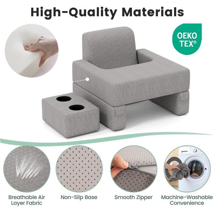 Подушка для читання LIFEZEAL для ліжка та дивана, подушка для книги з підставкою, подушка для спини та сумка для зберігання, письмовий стіл з підлокітниками, ігрова подушка для читання, роботи та гри