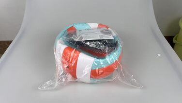 Волейбольний м'яч Lemondo, Розмір 5, М'який поліуретан (PU), Водонепроникний та нековзний, Для приміщень та вулиці (з насосом)