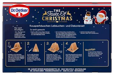 Пряниковий будиночок Dr. Oetker «Хрусткий будиночок», набір для випічки, 403 г