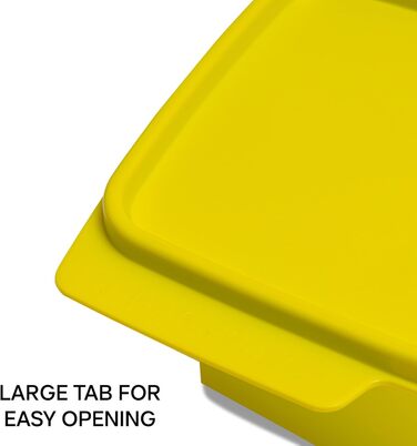 Контейнери для холодильника Tupperware Square Keep Tab 500 мл, 4 шт.