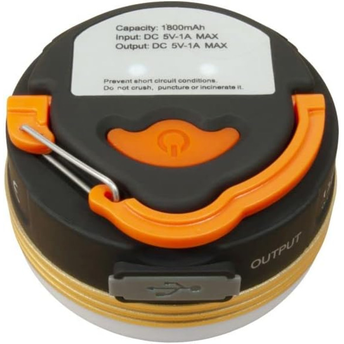 Унісекс Світлодіодний ліхтар для кемпінгу для дорослих REL012540 Електричні ліхтарі, різнокольорові, 300 люмен