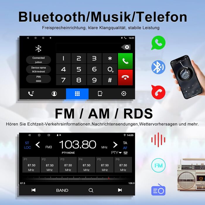 Автомобільне радіо Android 464 ГБ для BMW 3 серії E46 1999-2005 з бездротовим Carplay Android Auto 9-дюймовий GPS-навігатор для автомобіля BMW E46 Радіо Bluetooth WiFi DSP SWC