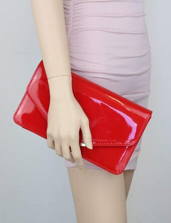 Вишукана сумочка-клатч Умшлаг з металевою рамкою та делікатним ремінцем