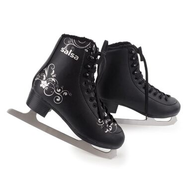 Жіночі ковзани BAUD з підкладкою чорні 37-41