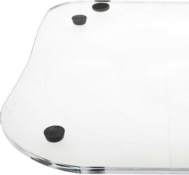 Розсувна дошка vhbw, сумісна з кухонним комбайном Kenwood Cooking Chef XL - Акрилове скло, 34,2 x 29 см