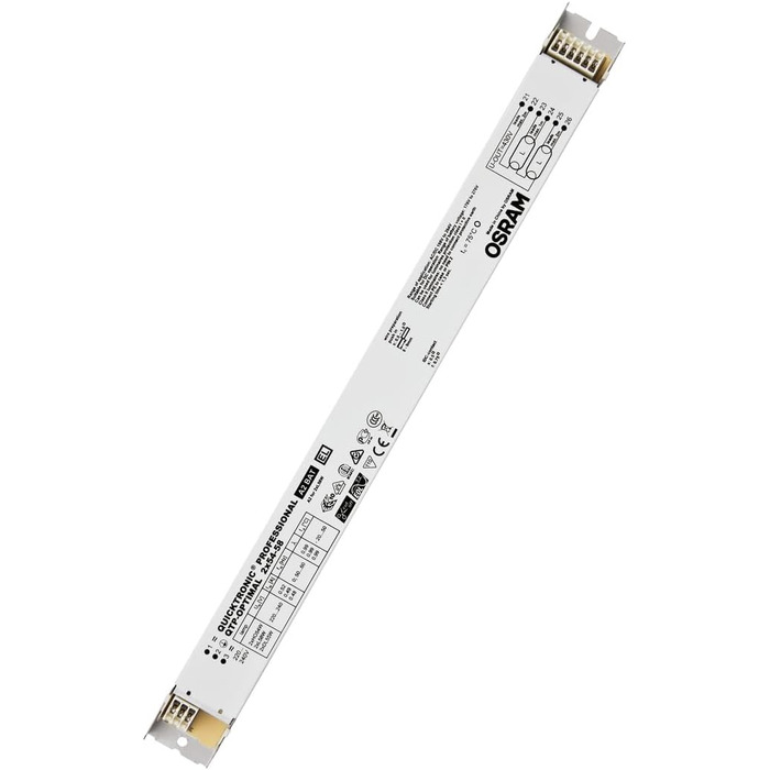 Електронний баласт для люмінесцентних ламп і компактних люмінесцентних ламп, 2 шт., 54-58 Watt Multiwatt EVG