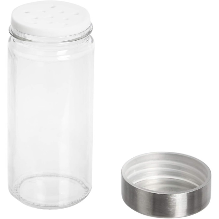 Стійка для спецій Storeo Basics з легованої сталі з 20 банками банки в комплекті сріблястий органайзер на 20 банок