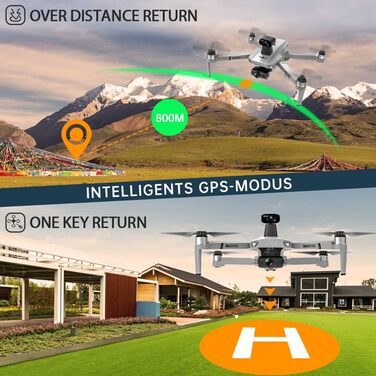 Дрон X-Verse KF102 MAX із камерами 4K HD, 2-осьовим підвісом, уникненням перешкод на 360, складаним квадрокоптером 5G із безщітков