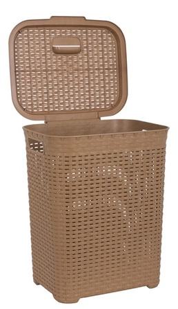 Кошик для білизни Violet House 0778 Ротанг CREAM 45 л (6931331)