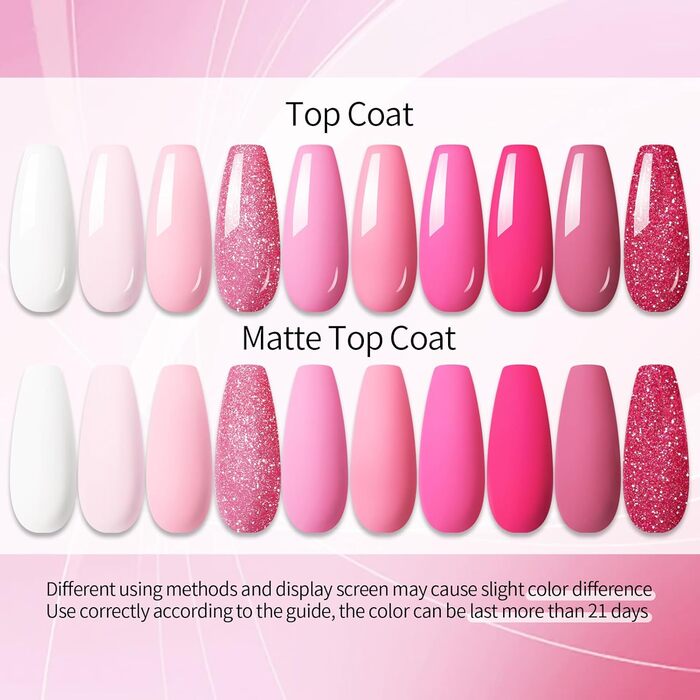 Набір гель-лаків UR SUGAR (10 відтінків)