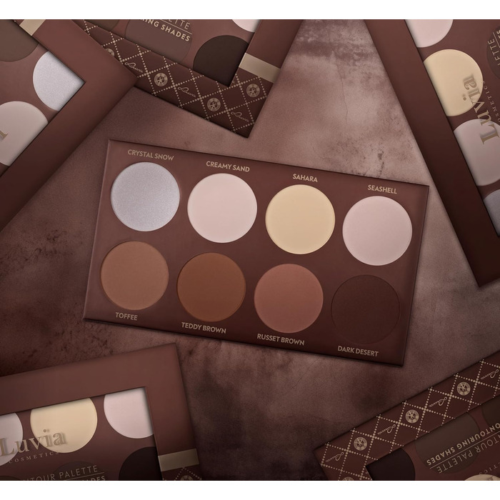 Палітра для контурування Luvia Contouring Palette