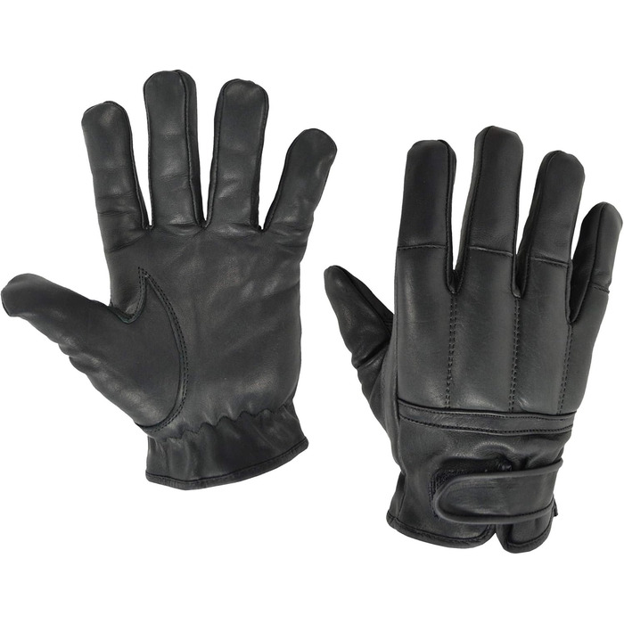 Шкіряні рукавички Normani Quartz з коров&39ячої шкіри та кварцового піску - висока ударна міцність, колір темно-чорний, розмір L.