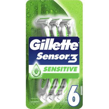 Одноразові чоловічі бритви Gillette Sensor3 Sensitive x6