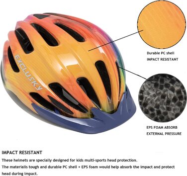 Ексклюзивний велосипедний шолом дитячий хлопчики 50-57 см дитячий велосипедний шолом з підсвічуванням дитячий велосипедний шолом з