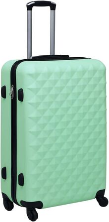 Набір валіз 2 шт. Бортова валіза, валіза для подорожей, валіза на колесах, валіза з твердим корпусом, органайзер для валізи, мятний ABS