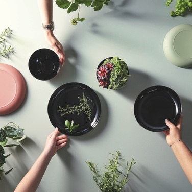 Блюдо Luminarc Black Terracotta, 21 см (6788158)