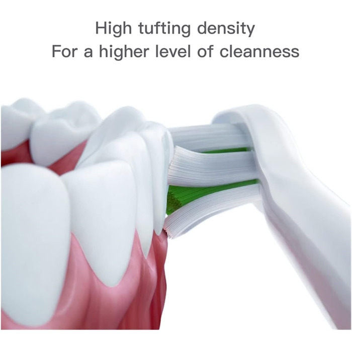 Шт Відповідна насадка для щітки, сумісна з Soocas x3/x3u/x5 Побутова заміна Ефективне очищення Звукова електрична зубна щітка Головка йде (колір 12 шт. білий) Білий, 12th