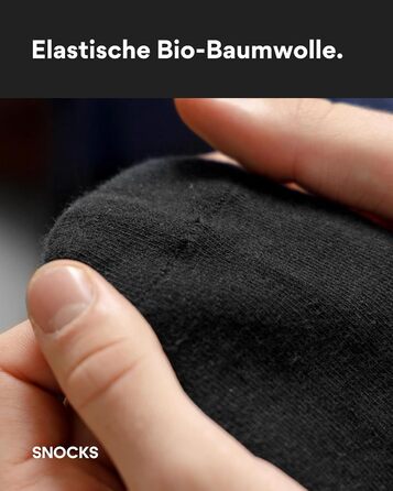 Чоловічі шкарпетки Snocks (4 пари) Бізнес-шкарпетки для чоловіків 4 шт. Чорні 43-46