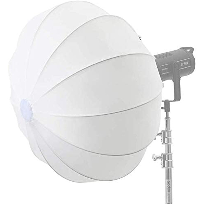 Ліхтар Softbox 85.5 дюймовий модифікатор м'якого освітлення для Godox SL-60W SL150W II FV150 AD300PRO AD400PRO AD600BM VL150 VL300 та інших Bowens Mount Light 33,5'/80см, 85D