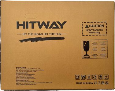 Електричний велосипед HITWAY E Bike 16 дюймів 36V 7.8Ah чорний/зелений