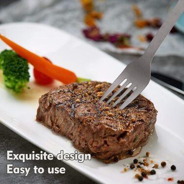 Набір титанових столових приборів TITO з виделкою та ложкою в одному комплекті, столові прибори для кемпінгу на природі