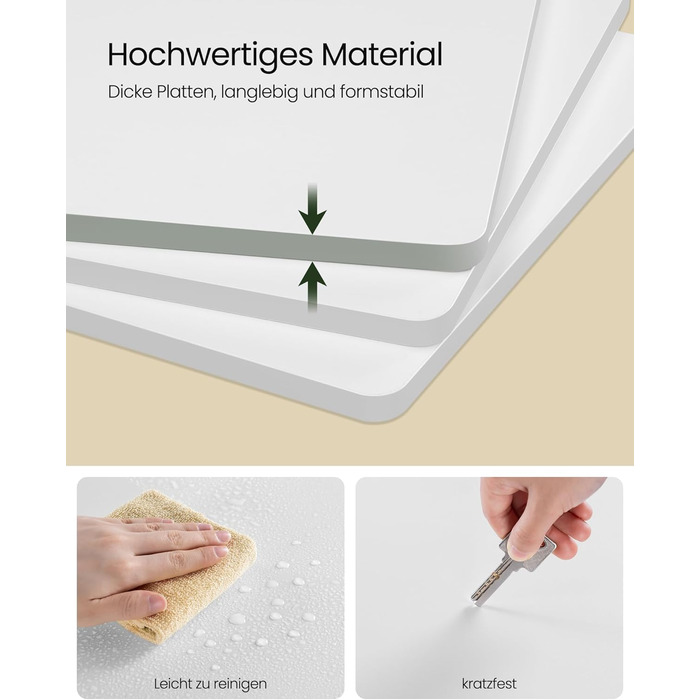 Обертова книжкова полиця EUGAD, кімнатна перегородка, полиця на місці, обертова полиця, офісна полиця, декоративна полиця, вільно обертається на 360 з 4 полицями для спальні, офісу, МДФ, білий, 39,5 x 128 x 39,5 см, 4 полиці (39,5 Ш x 128 В x 39,5 Г см), 
