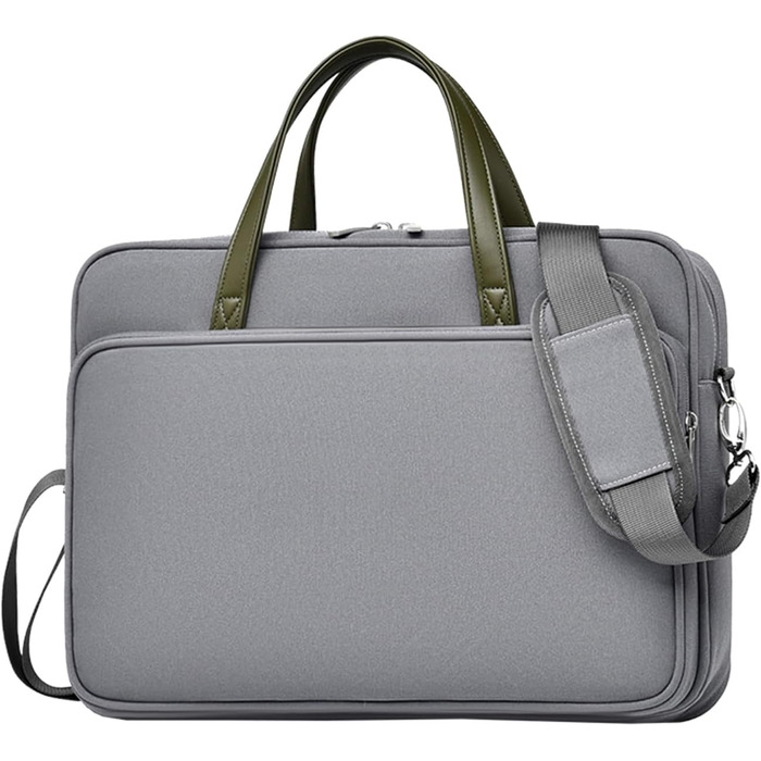 Чохол для ноутбука з плечовим ременем для ноутбуків діагоналлю 40,6 см (16 дюймів), містка ділова сумка для подорожей та поїздок н