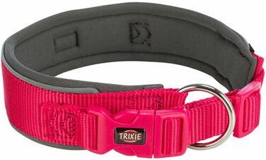 Нашийник, M-L 40-48 см, 40 мм, Фуксія, Графіт