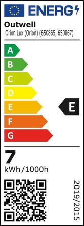 Наметовий світильник Outwell Orion Lux, кремово-білий