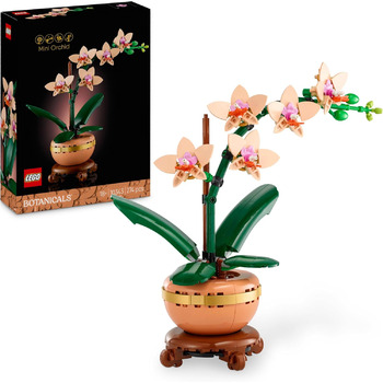 Конструктор LEGO Botanical Collection Mini Orchid, 274 деталі, декоративна орхідея