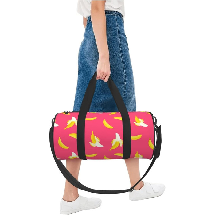 Рожева жіноча складана велика дорожня сумка для подорожей, переночування, на плече, спортивна сумка для тренувань