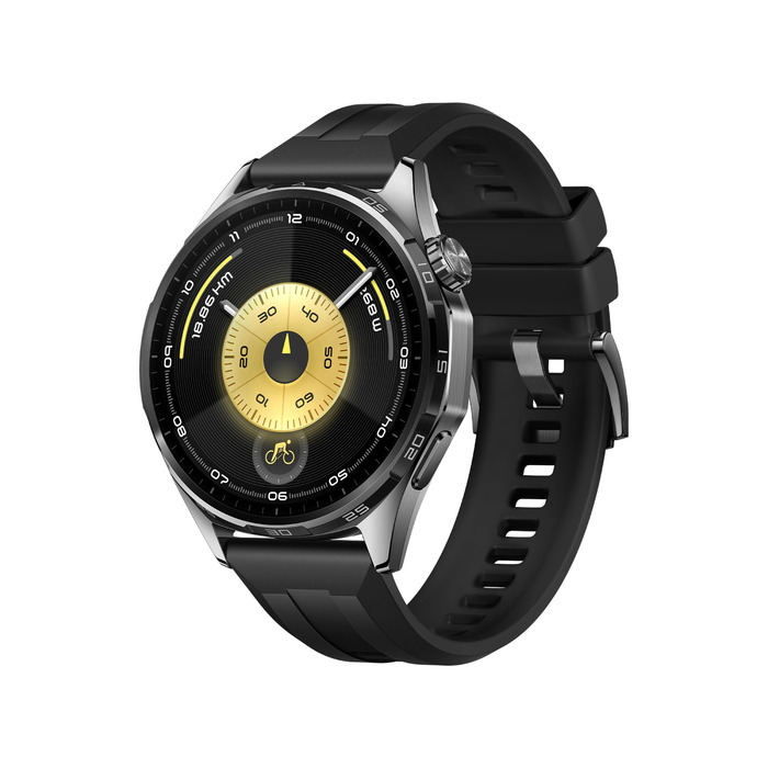 Розумний годинник HUAWEI Watch GT 6, GPS, 1,47-дюймовий AMOLED-дисплей, до 21 дня роботи від акумулятора, їзда на велосипеді, понад 100 спортивних режимів, сумісний з Android та iOS, моніторинг здоров&39я, емоційне благополуччя, чорний, автономний годинни